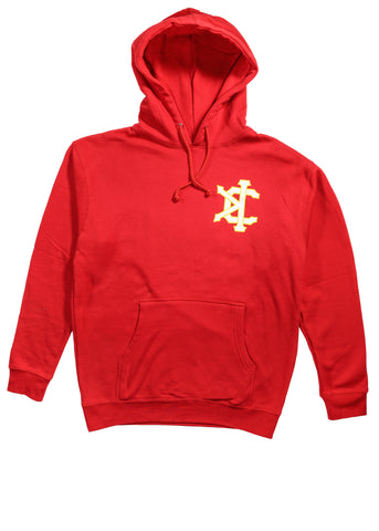 Dynasty In The Making Hoodie in Red, Yellow, & White