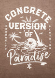 Concrete Version of Paradise T-Shirt in Espresso